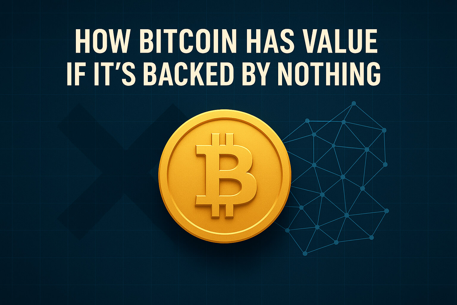 How Bitcoin Has Value If It’s Backed by Nothing